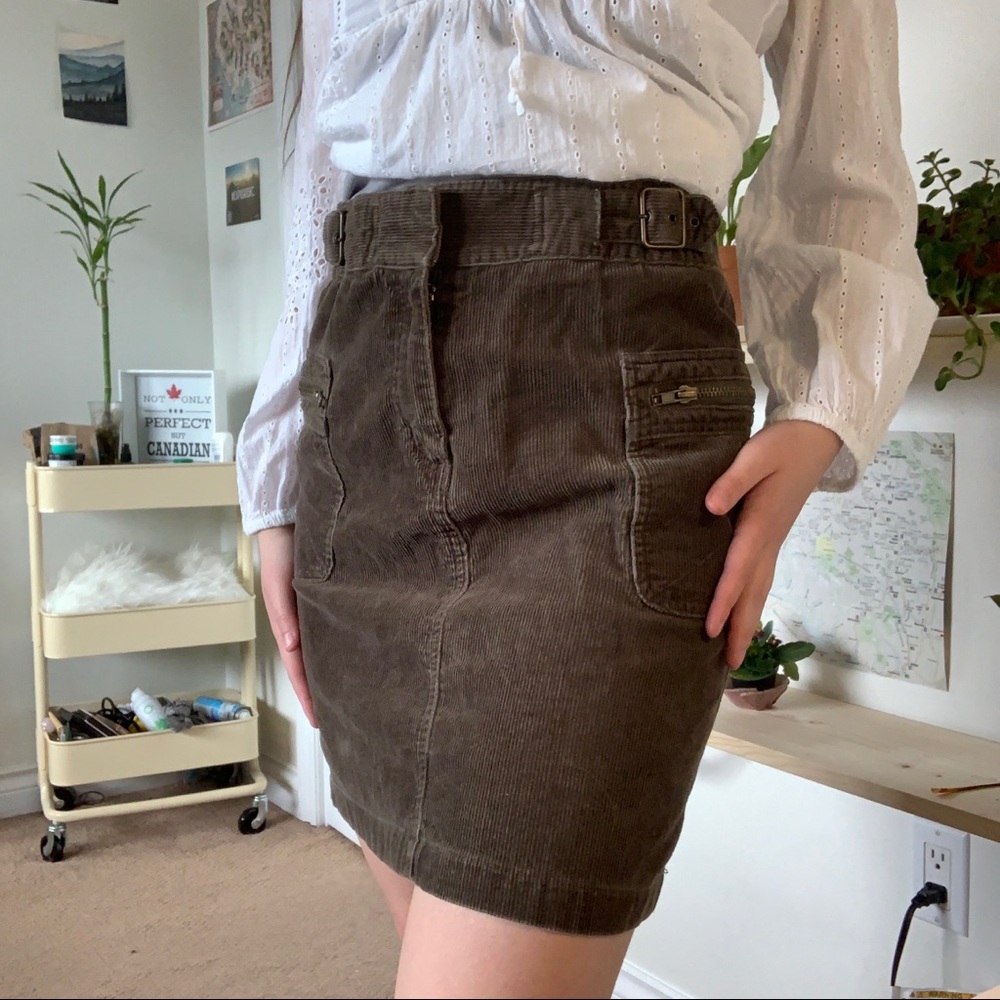 Corduroy skirt!